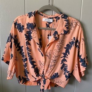 Fighting Eel Ava Sky Blouse